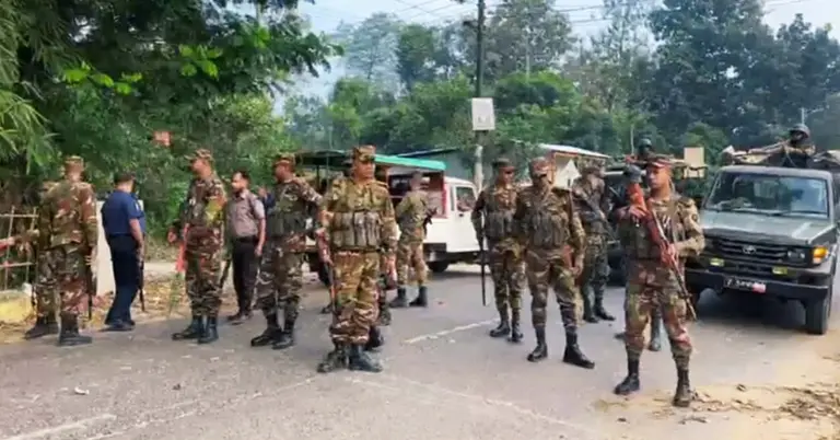 অবরোধ কর্মসূচি ঘিরে নিরাপত্তা বাহিনীর অবস্থান
